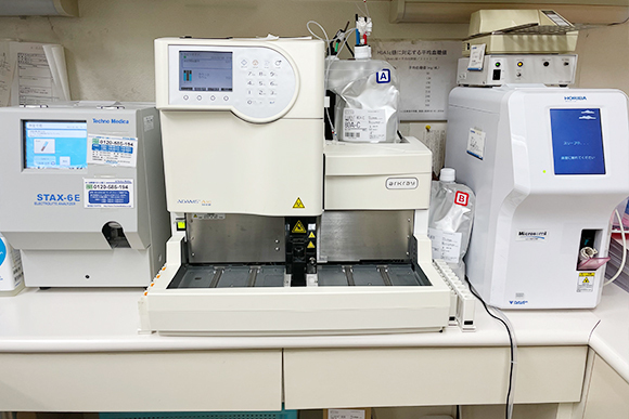 医療法人社団 磯久クリニック　自助血球計算器